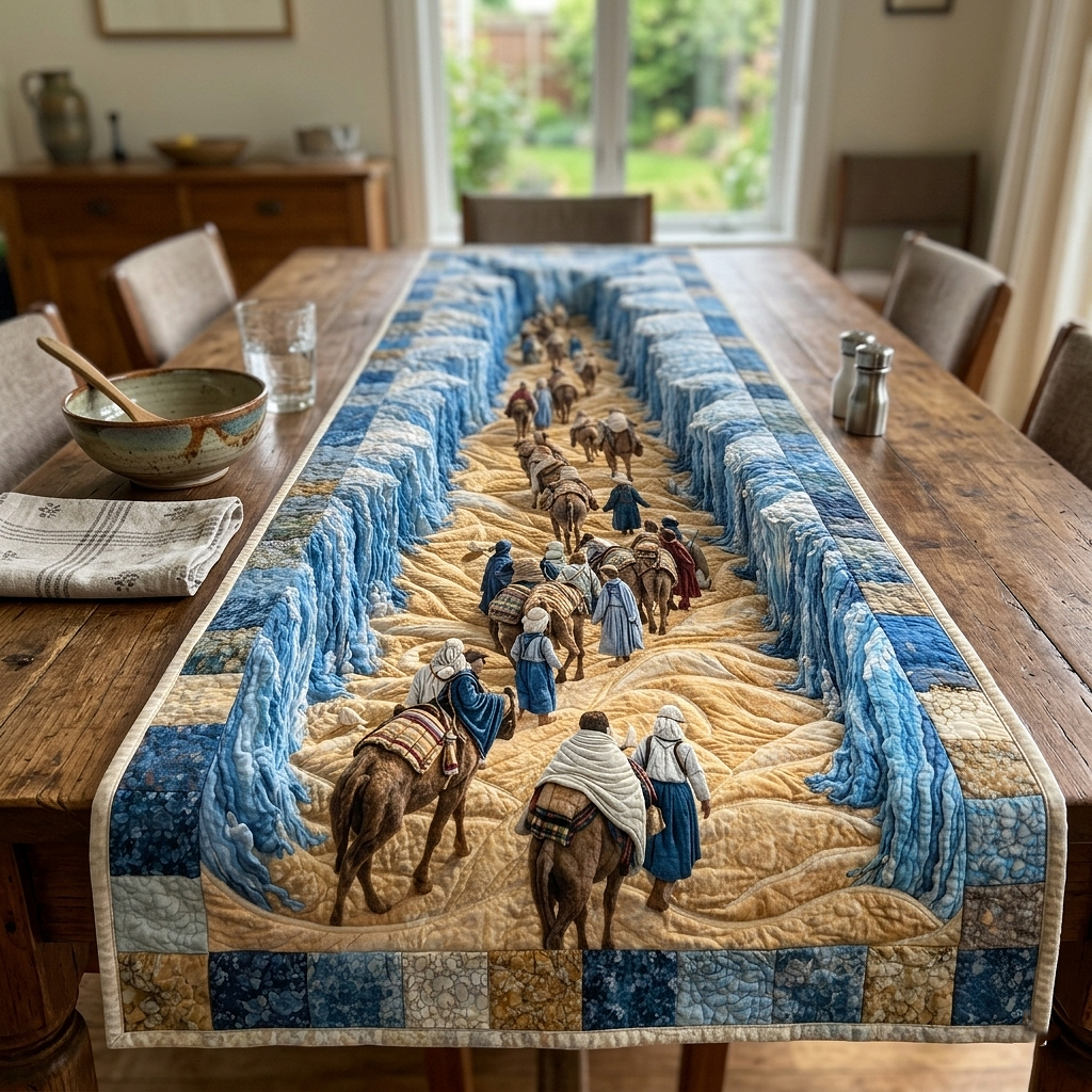 Passover Seder Quilted Table Runner GFTOTP17785