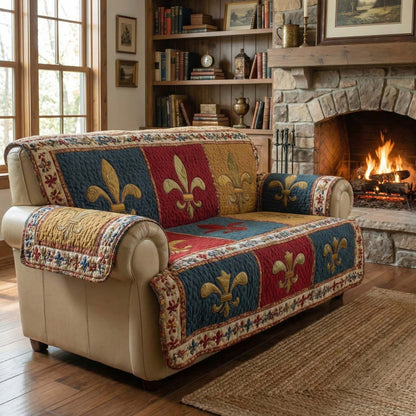 Patch Fleur Quilted Sofa Cover GFTOQM2210