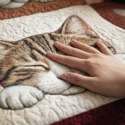 Charming Cat Quilted Sofa Cover GFTONT6285