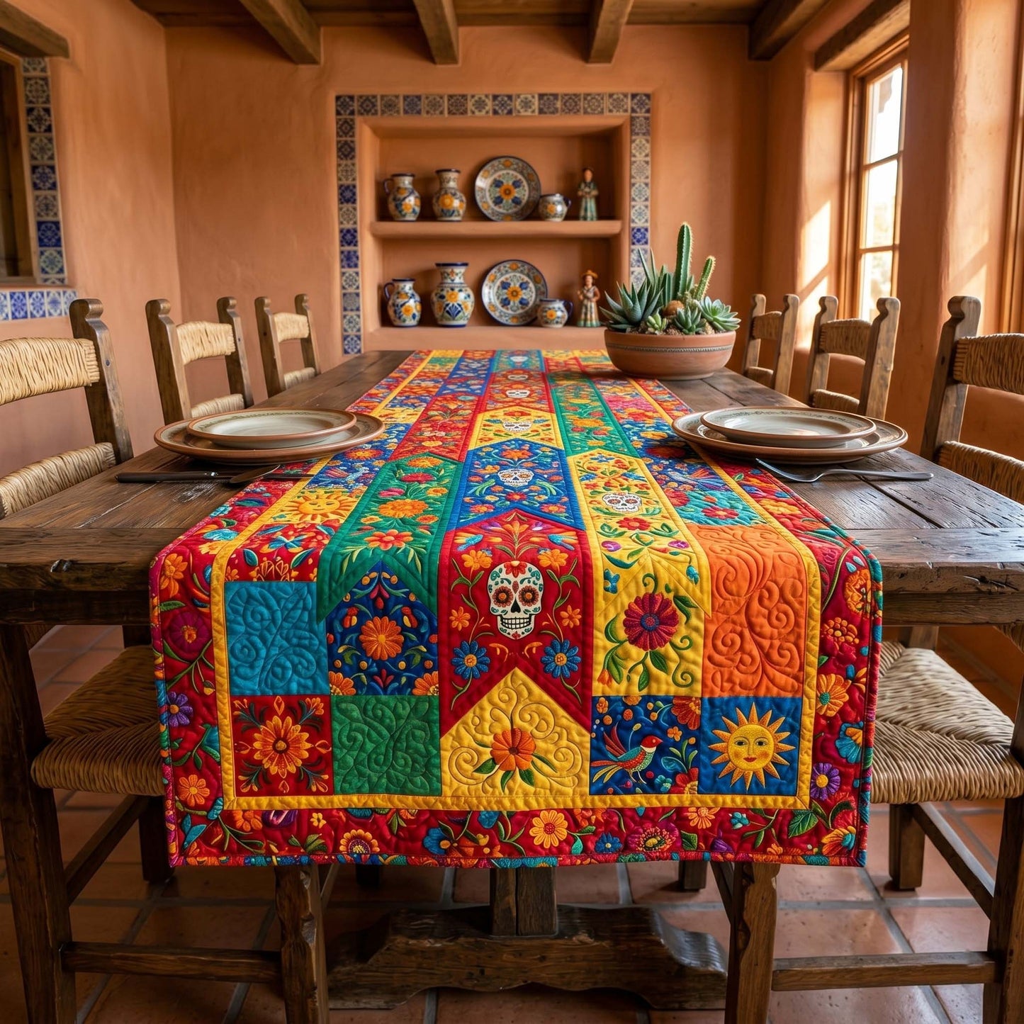 Cinco de Mayo Quilted Table Runner GFTOQM4335