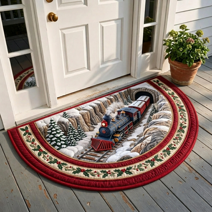 Holiday Express Quilted Welcome Mat GFTOTP21337
