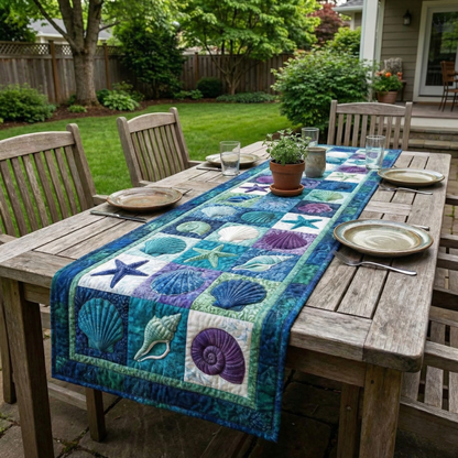 Shoreline Gems Quilted Table Runner GFTOTP16465