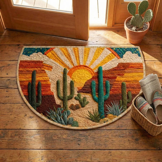 Canyon Sun Quilted Welcome Mat GFTOQM2704