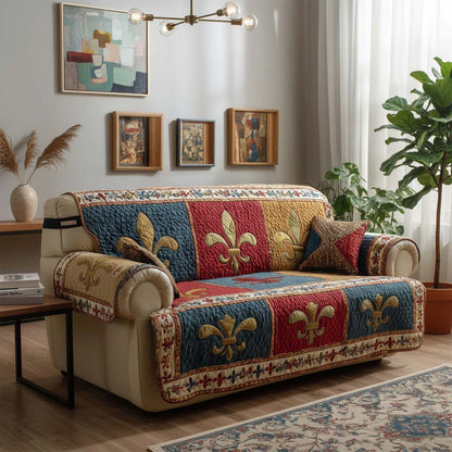 Patch Fleur Quilted Sofa Cover GFTOQM2210