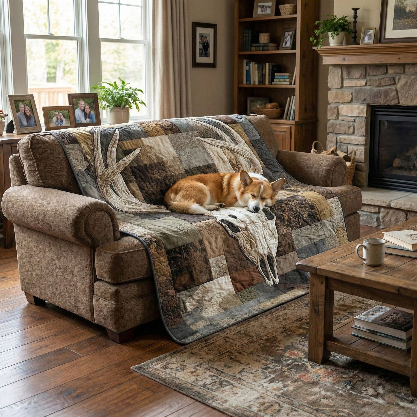 Deer Serenity Quilted Blanket GFTOTP15490