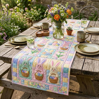 Happy Easter Quilted Table Runner GFTOQA1821