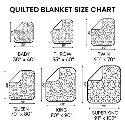 Dachshund Dog Quilted Blanket GFTOLAN1219