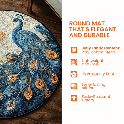 Majestic Lineage Quilted Round Mat GFTONL6859