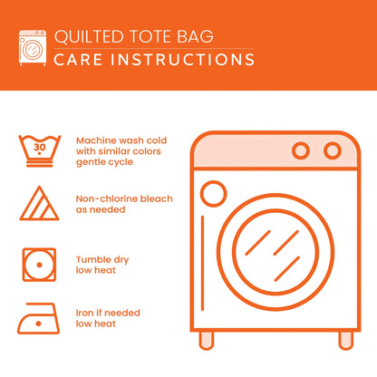 Corgi Quilted Tote Bag GFTOMA3371