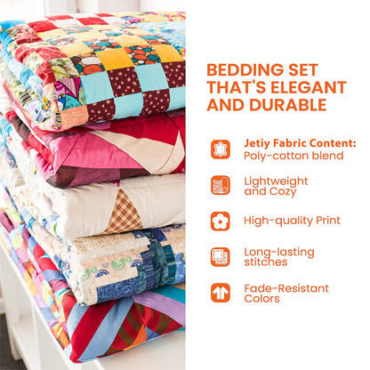 Leopard Butterfly Dream 3-Piece Quilted Bedding Set GFTOHD5811