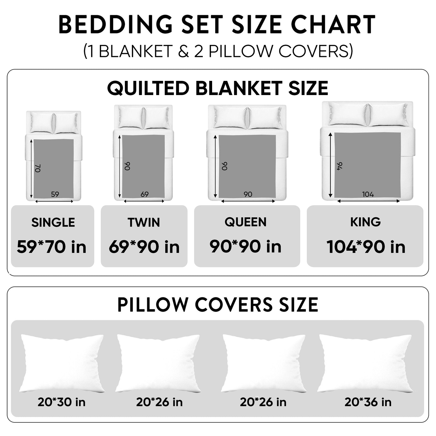 Nature Antlers 3-Piece Quilted Bedding Set GFTOYC2996
