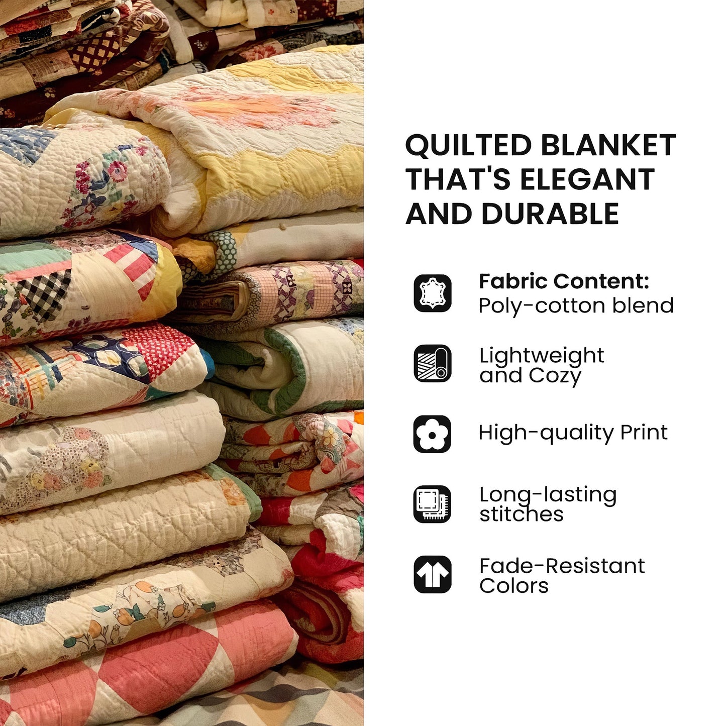 Holiday Farmstead Quilted Blanket GFTOTP14502