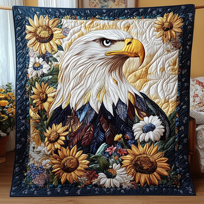 Noble American Eagle Quilted Blanket AENL011