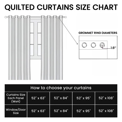 Zen Koi Quilted Curtains GFTOMA11252