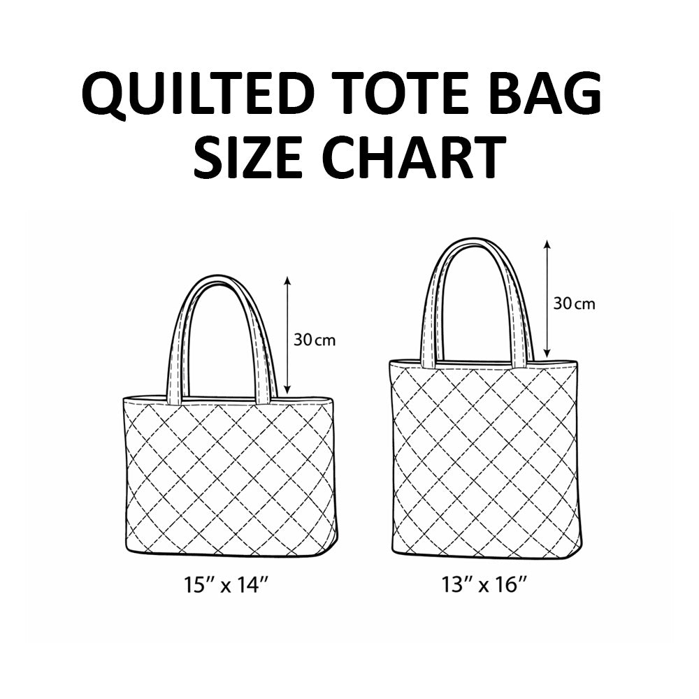 Patriotic Bow Quilted Tote Bag GFTOHD8001