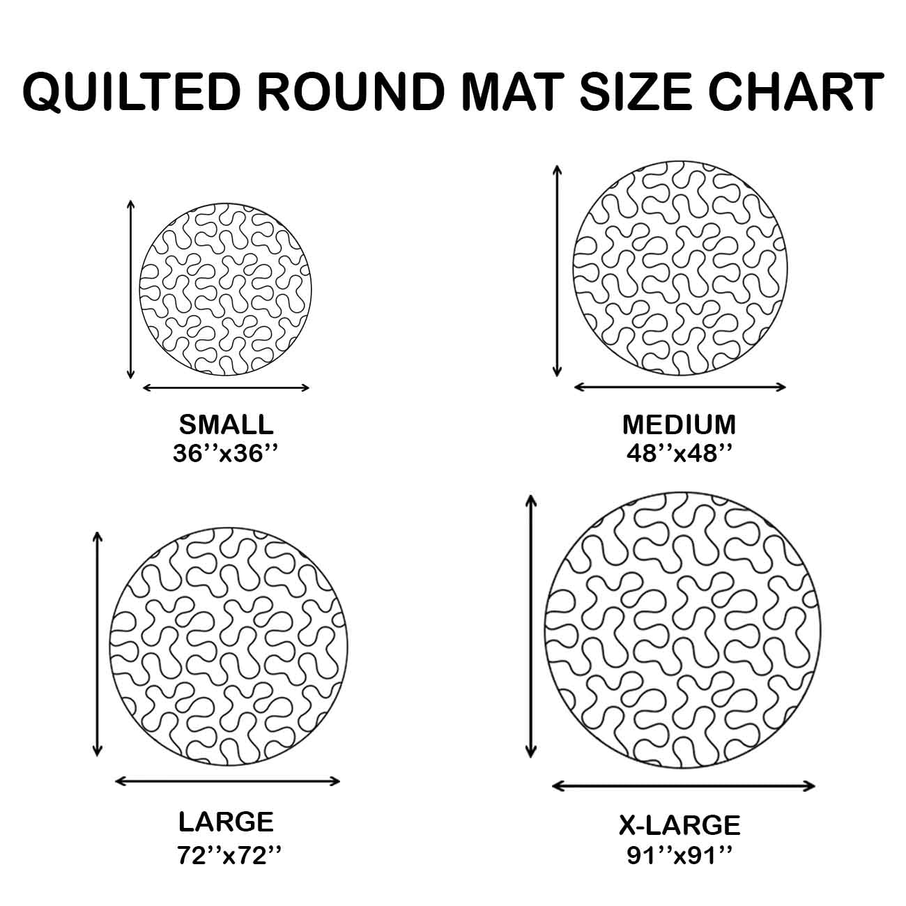 Juneteenth Quilted Round Mat GFTOTG4003