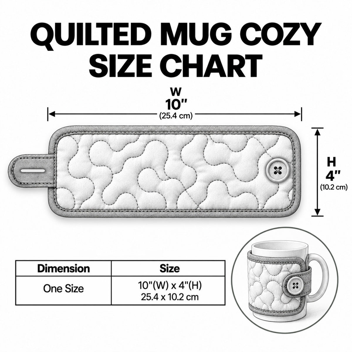 Christmas Quilted Mug Cozy GFTOMA15467