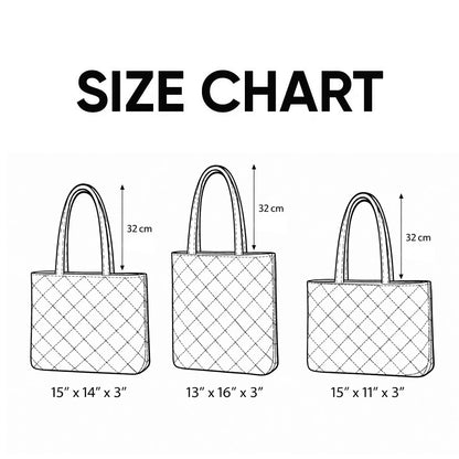 Hippie Van Quilted Tote Bag GFTOTP11562