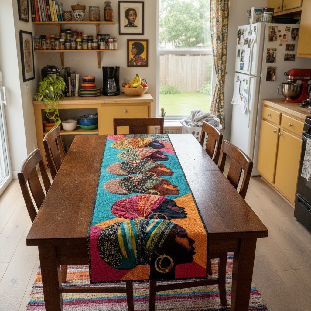 Melanin Queens Quilted Table Runner GFTOTG3281