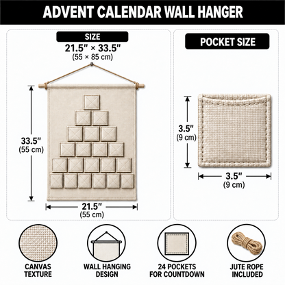 Nativity Scene Advent Calendar Wall Hanger GFTOTP23230