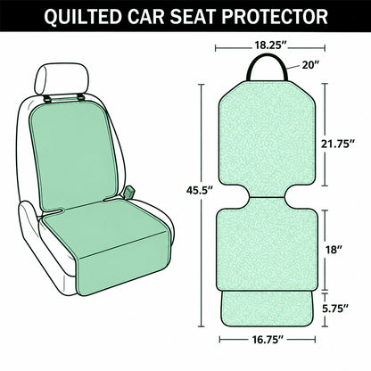 Bear Country Patchwork Quilted Car Seat Protector GFTOHNL4361