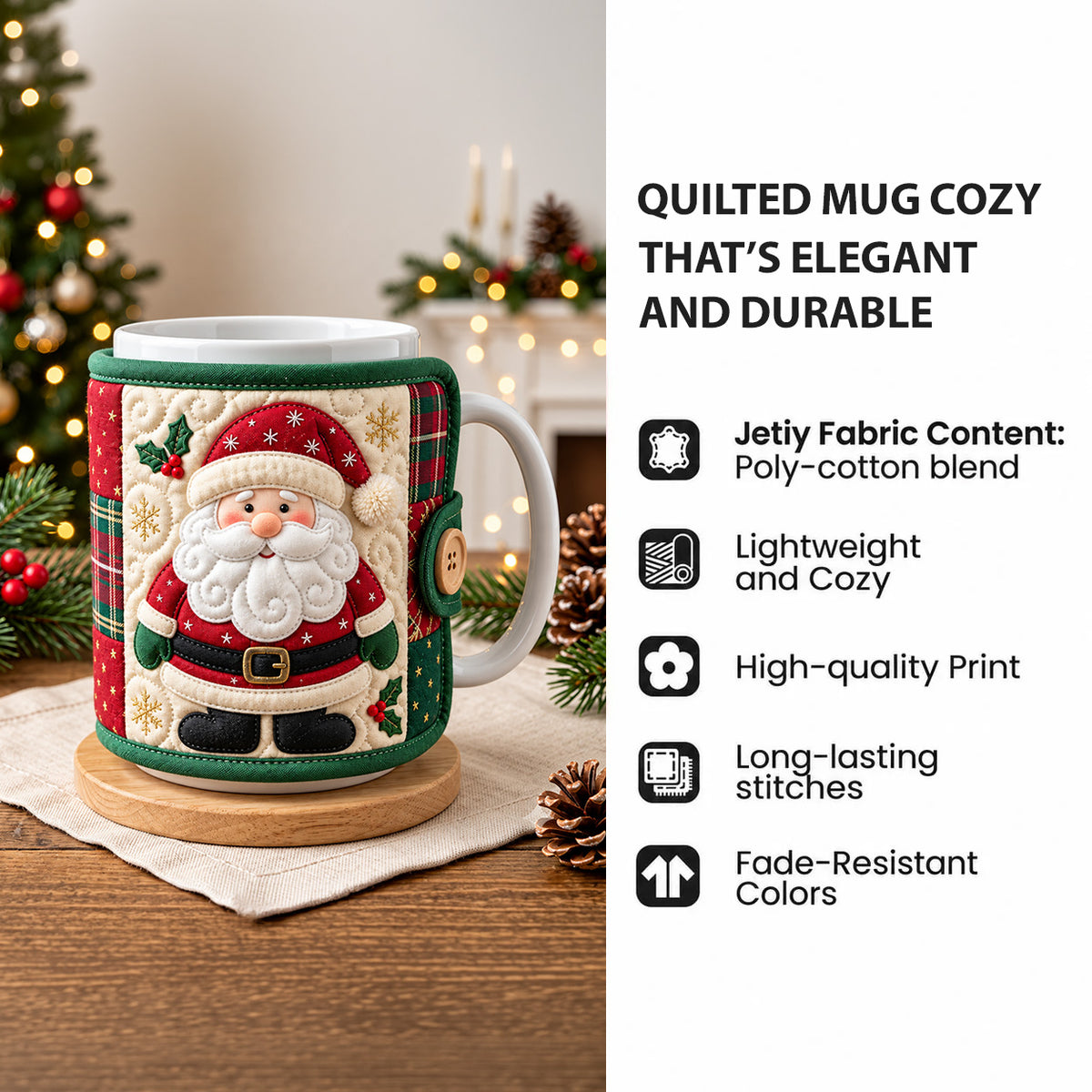 Christmas Quilted Mug Cozy GFTOMA15467