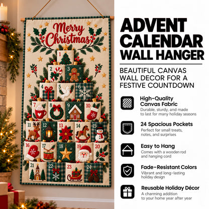 Nativity Scene Advent Calendar Wall Hanger GFTOTP23230