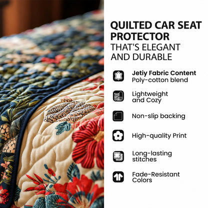 Bear Country Patchwork Quilted Car Seat Protector GFTOHNL4361